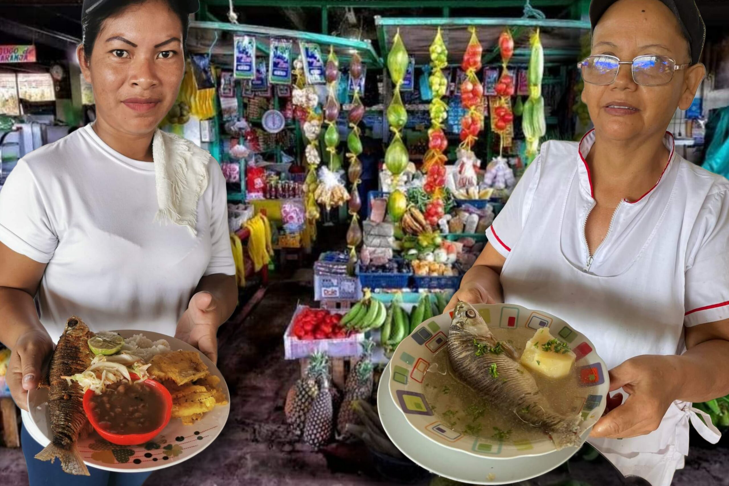 Desayunos Típicos del Amazonas la Plaza de Mercado